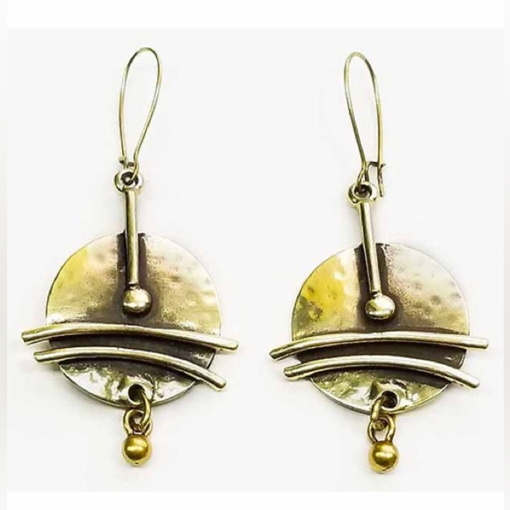 Handmade Bronze Earrings - NWT